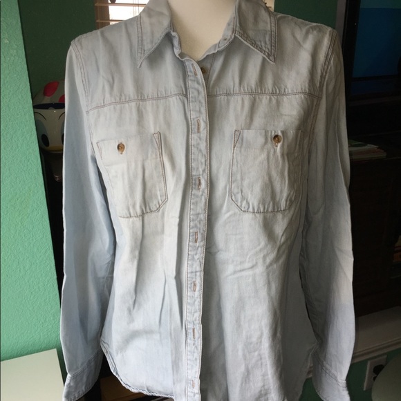 Merona Tops - Merona jean long sleeve top